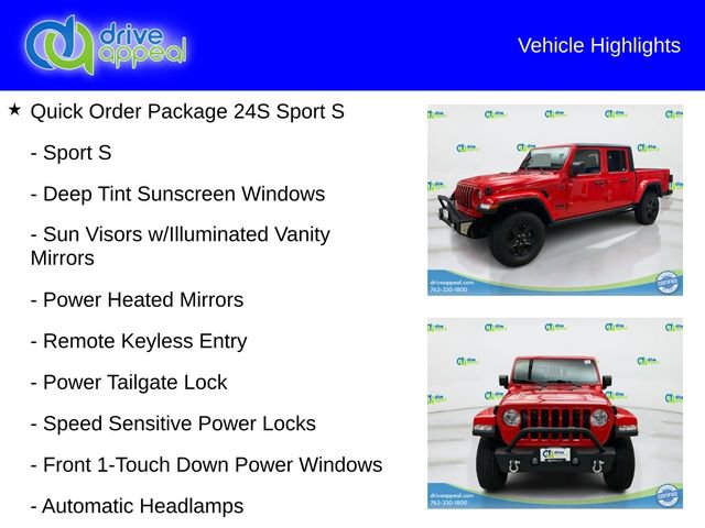 Used 2022 Jeep Gladiator Sport AWD/4WD image 12