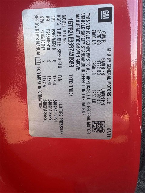 Used 2011 GMC Sierra 1500 SLE w/ Power Tech Package image 31