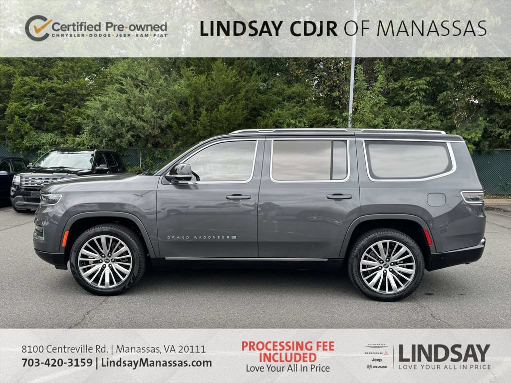 Used 2024 Jeep Grand Wagoneer Series III w/ HD Trailer Tow Package AWD/4WD image 6