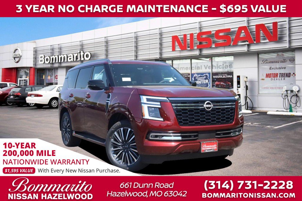 New 2026 Nissan Armada Platinum Reserve