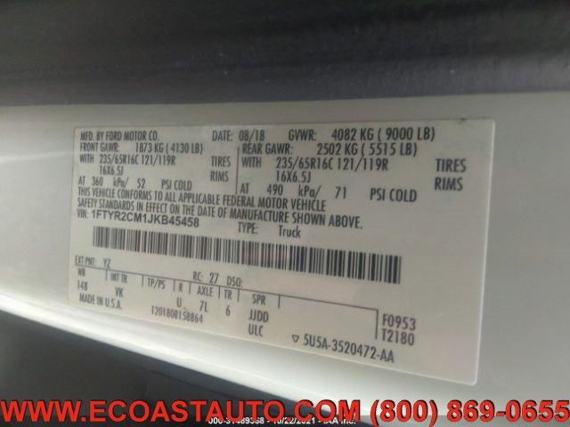 Used 2018 Ford Transit 250 148 Medium Roof image 10