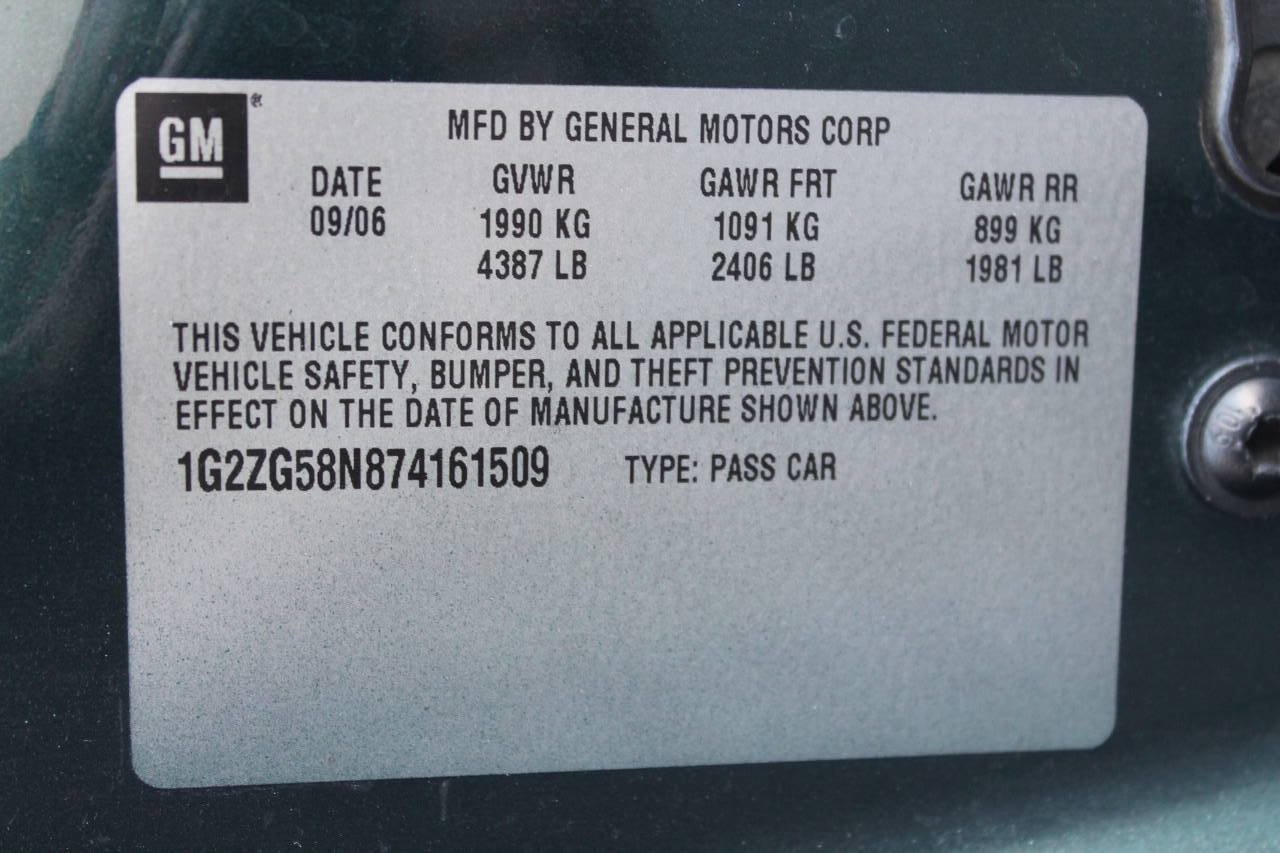 Used 2007 Pontiac G6 Sedan w/ Sport Package FWD image 10