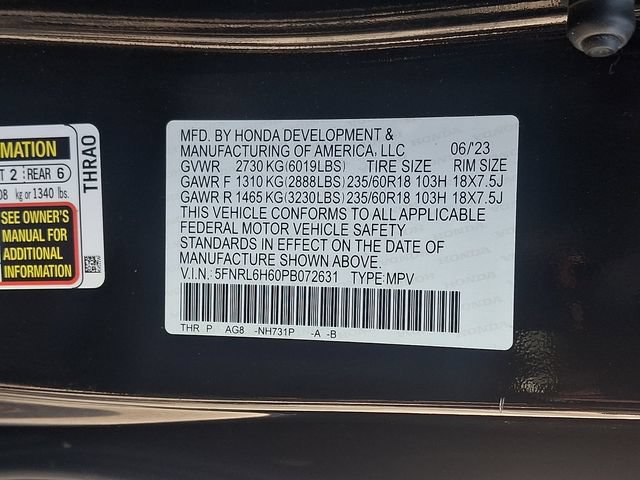 Used 2023 Honda Odyssey EX-L image 27