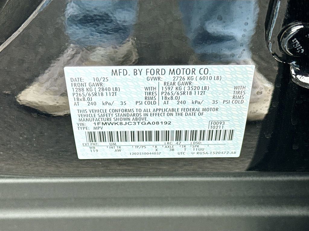 New 2026 Ford Explorer Tremor w/ Tremor Ultimate Package image 46