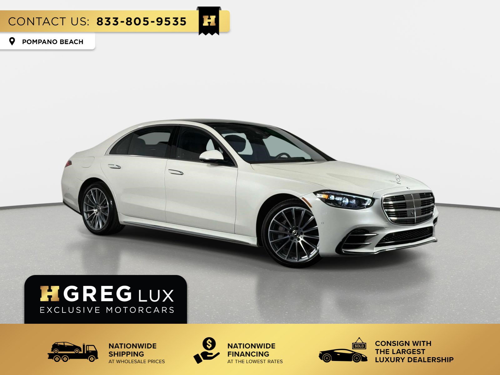 Used 2023 Mercedes-Benz S 500 4MATIC w/ AMG Line