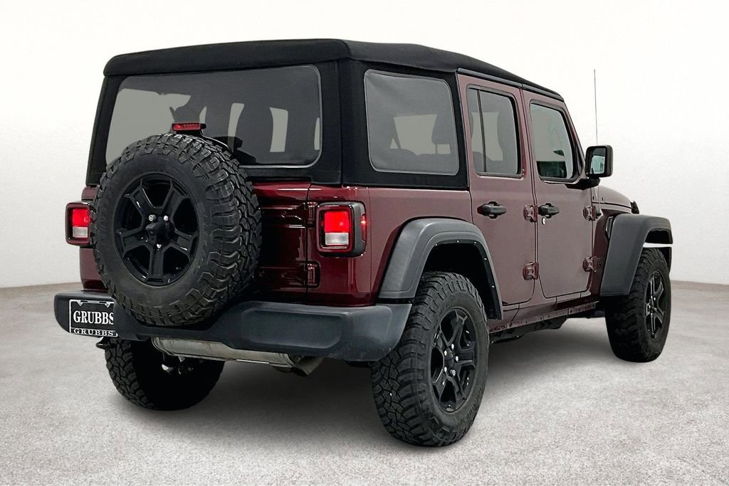 Used 2021 Jeep Wrangler Unlimited Sport image 2