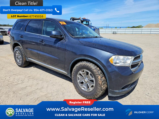 Used 2013 Dodge Durango SXT w/ Popular Equipment Group RWD image 5