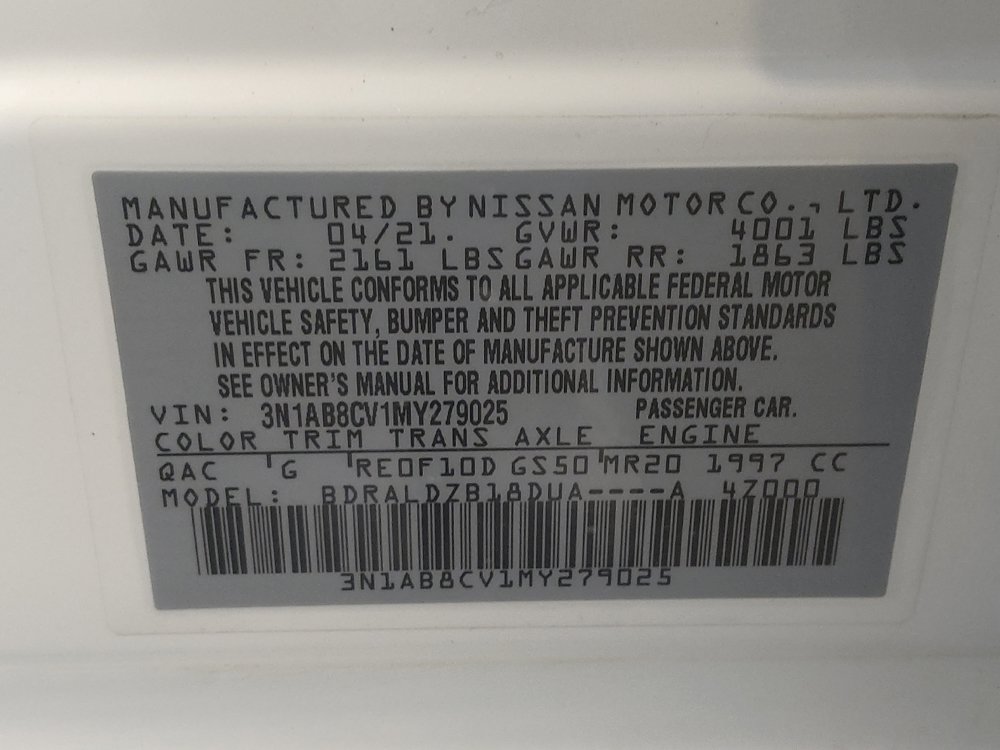 Used 2021 Nissan Sentra SV FWD image 33