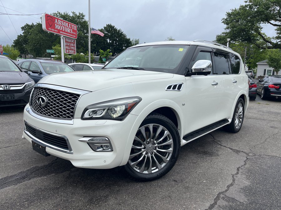 Used 2015 INFINITI QX80 4WD w/ Deluxe Technology Package