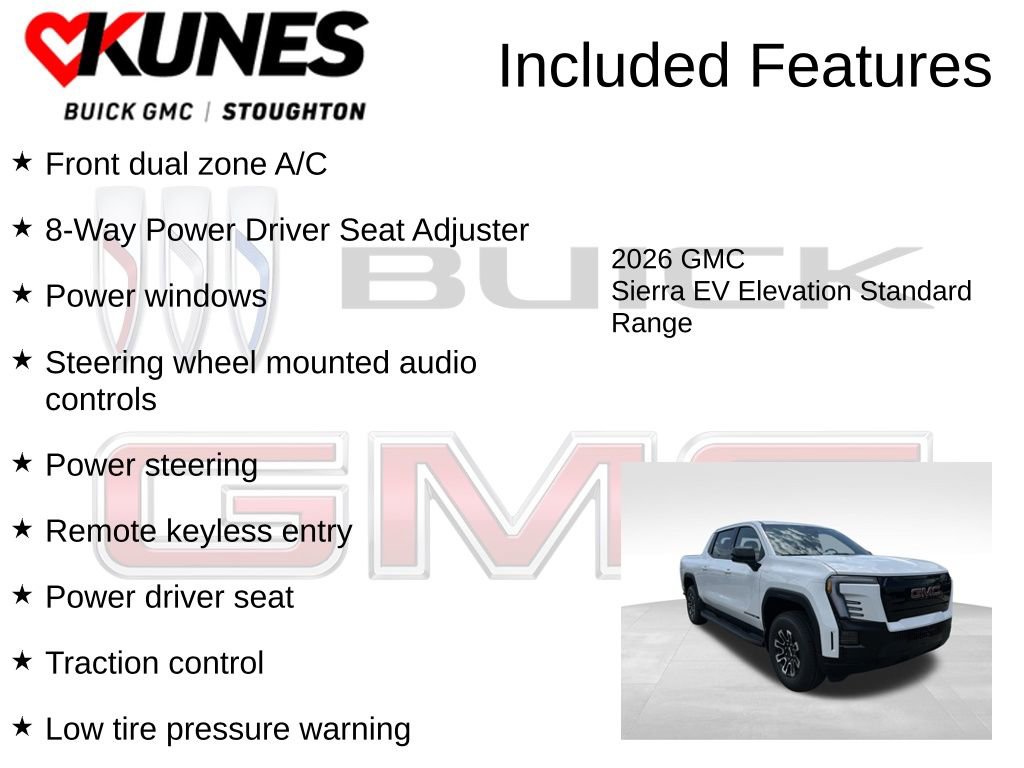 New 2026 GMC Sierra EV Elevation image 3