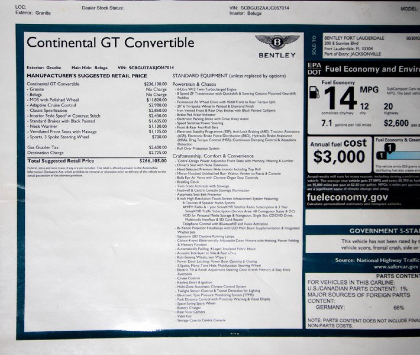 Used 2018 Bentley Continental GT image 58