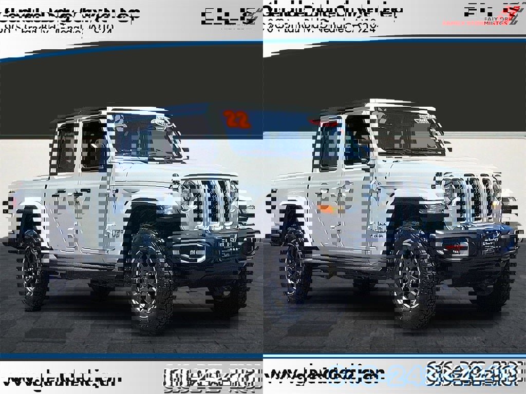 Certified 2022 Jeep Gladiator Overland w/ Trailer Tow Package