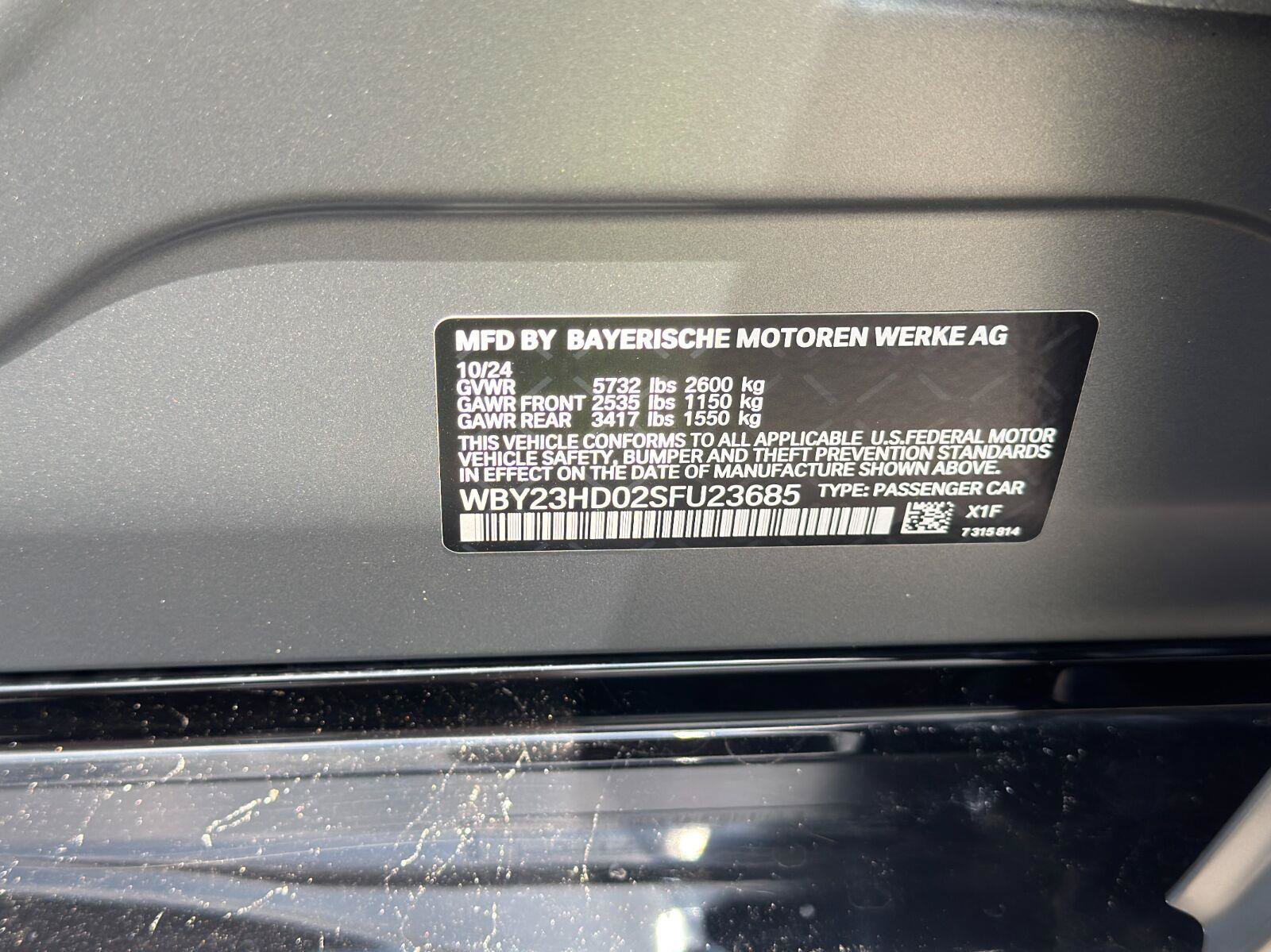 Used 2025 BMW i4 eDrive40 w/ M Sport Package RWD image 48