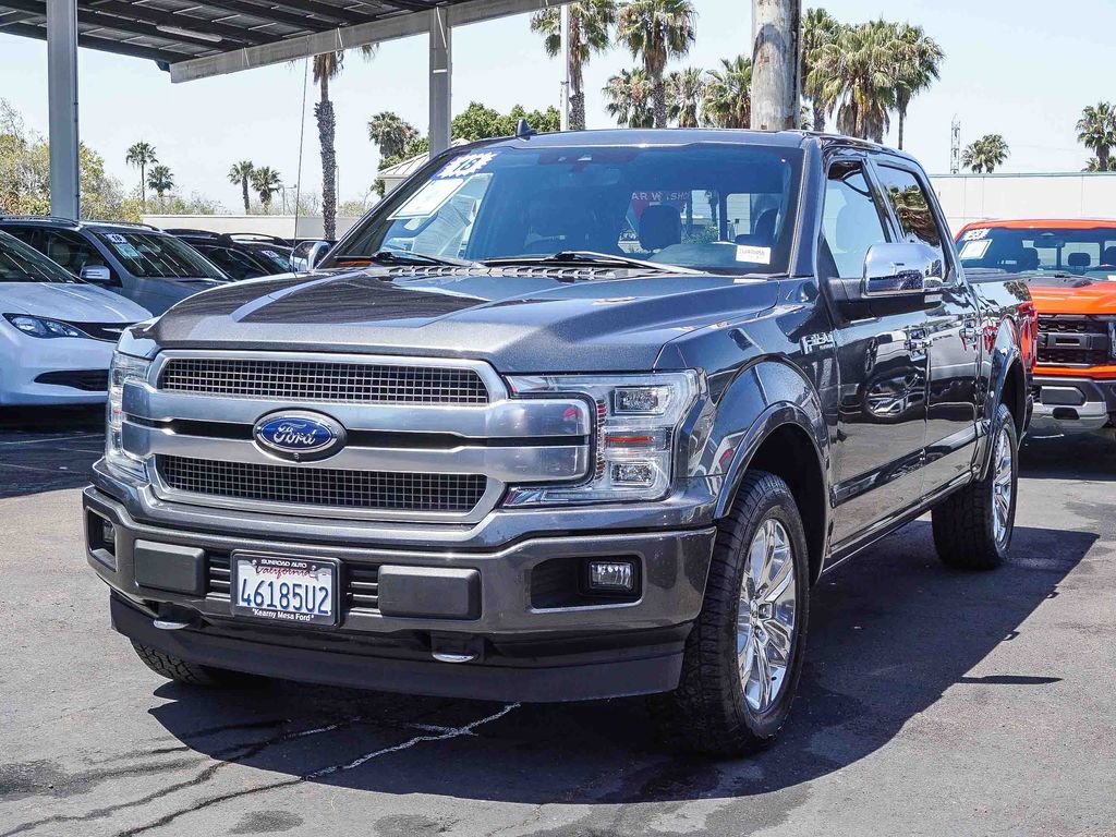 Used 2018 Ford F150 Platinum w/ Equipment Group 701A Luxury AWD/4WD image 4