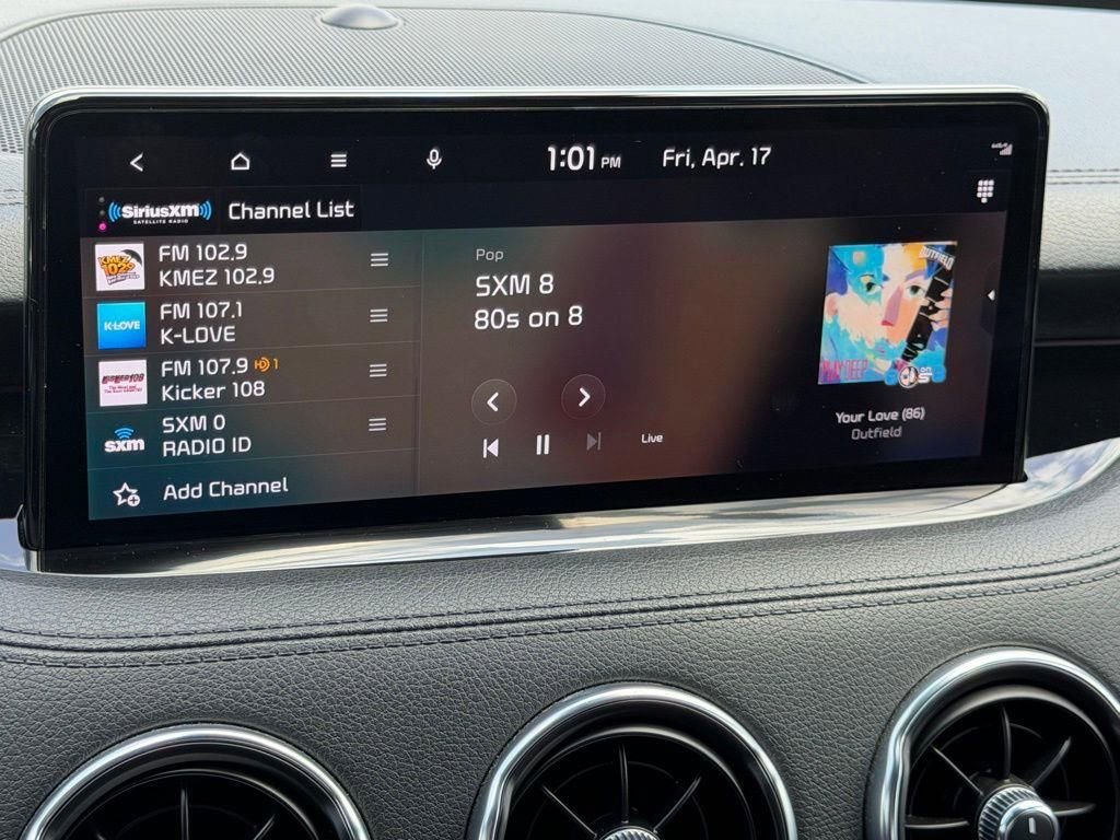 Used 2022 Kia Stinger GT1 w/ Red Interior Color Package RWD image 27