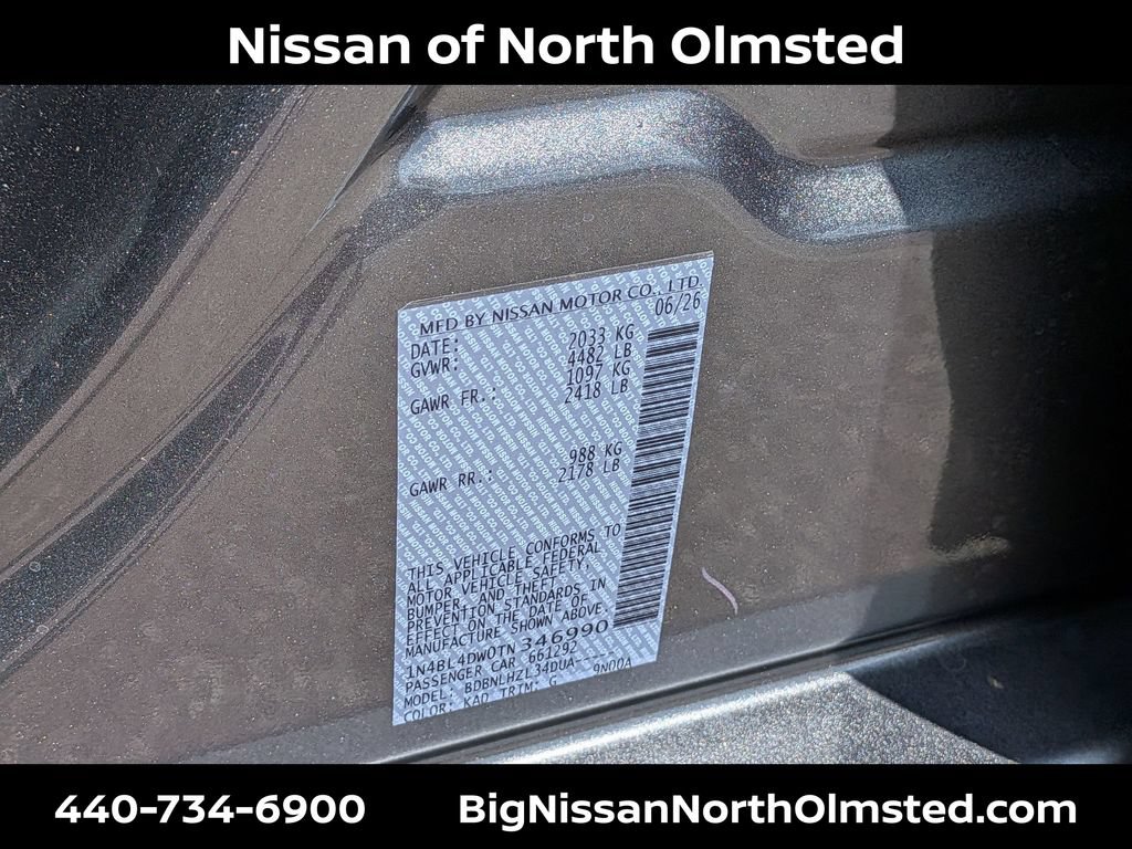 New 2026 Nissan Altima 2.5 SV AWD/4WD image 19