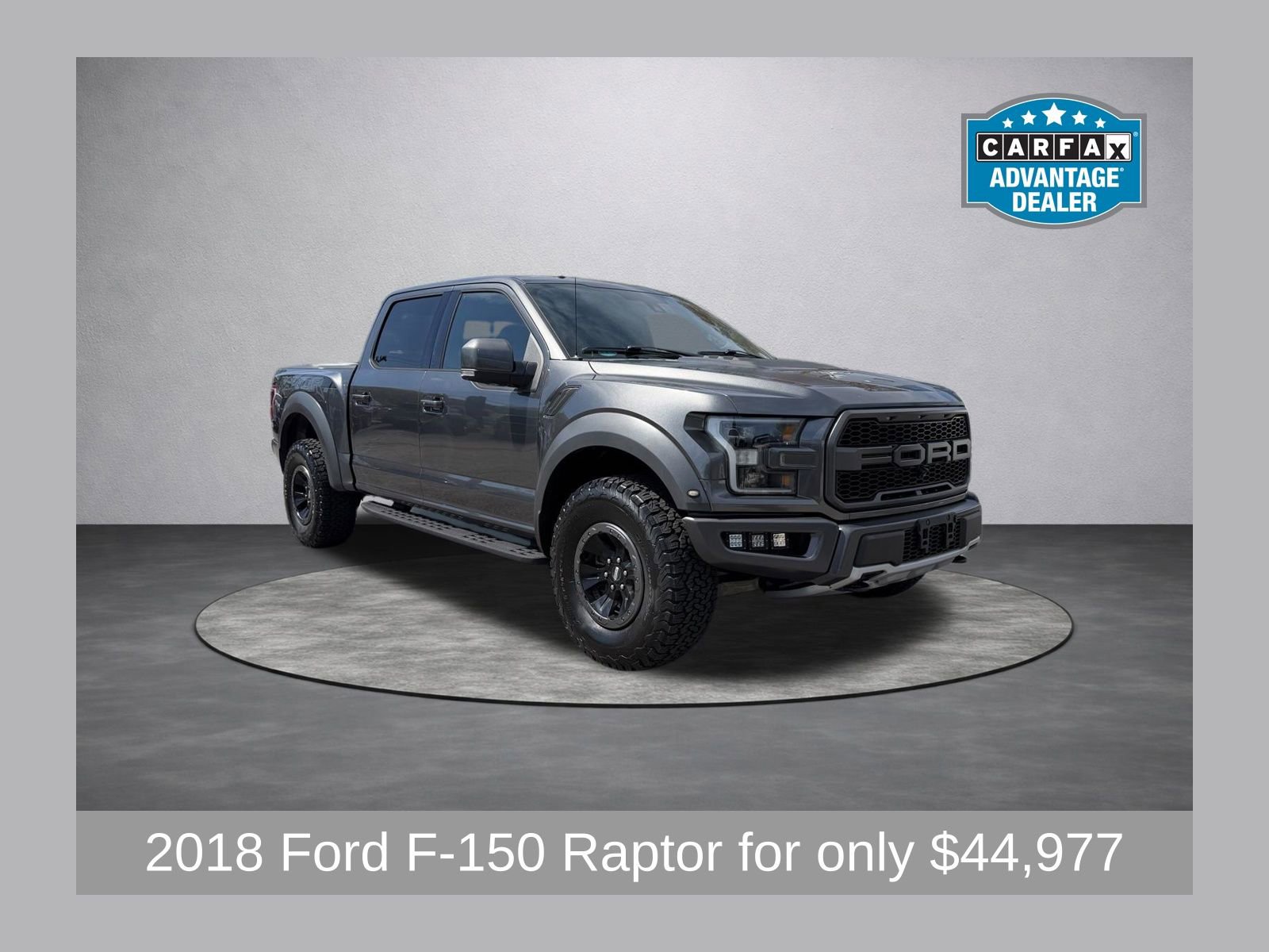 Used 2018 Ford F150 Raptor w/ Equipment Group 802A Luxury AWD/4WD image 1
