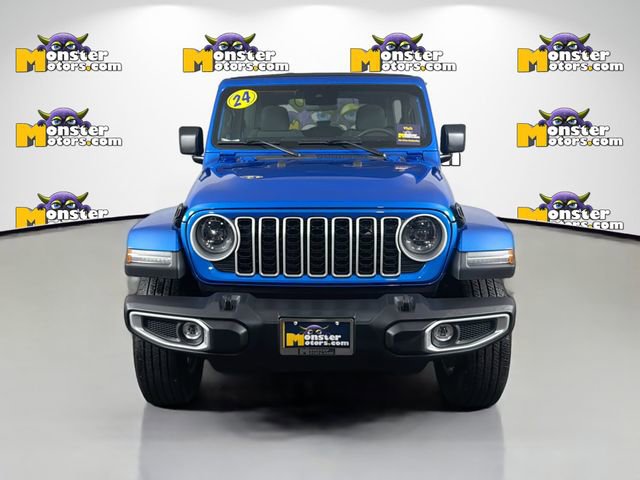 Used 2024 Jeep Wrangler Unlimited Sahara w/ Safety Group AWD/4WD image 2