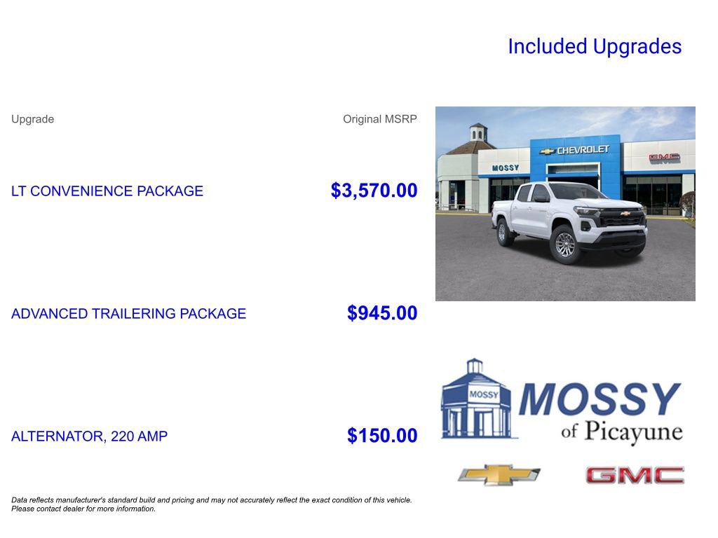 New 2026 Chevrolet Colorado LT w/ LT Convenience Package image 9
