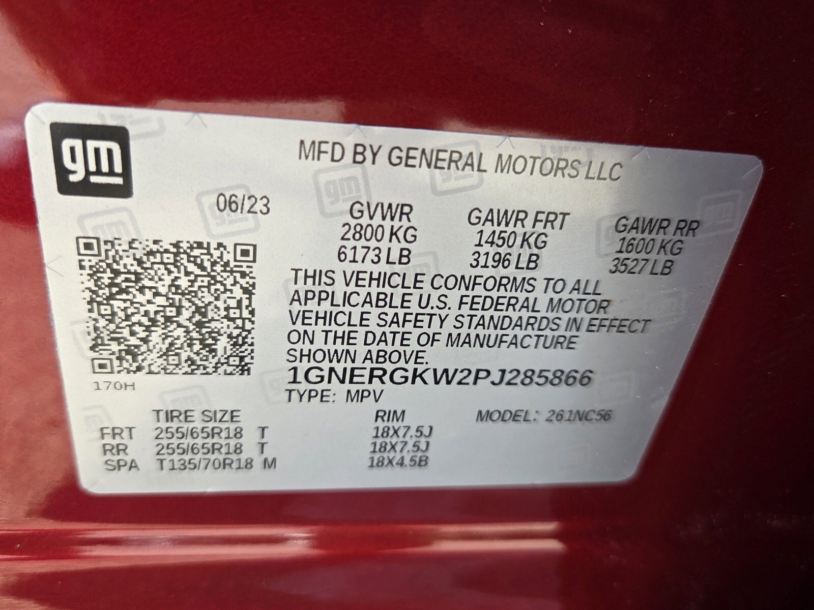 Certified 2023 Chevrolet Traverse LT FWD image 24
