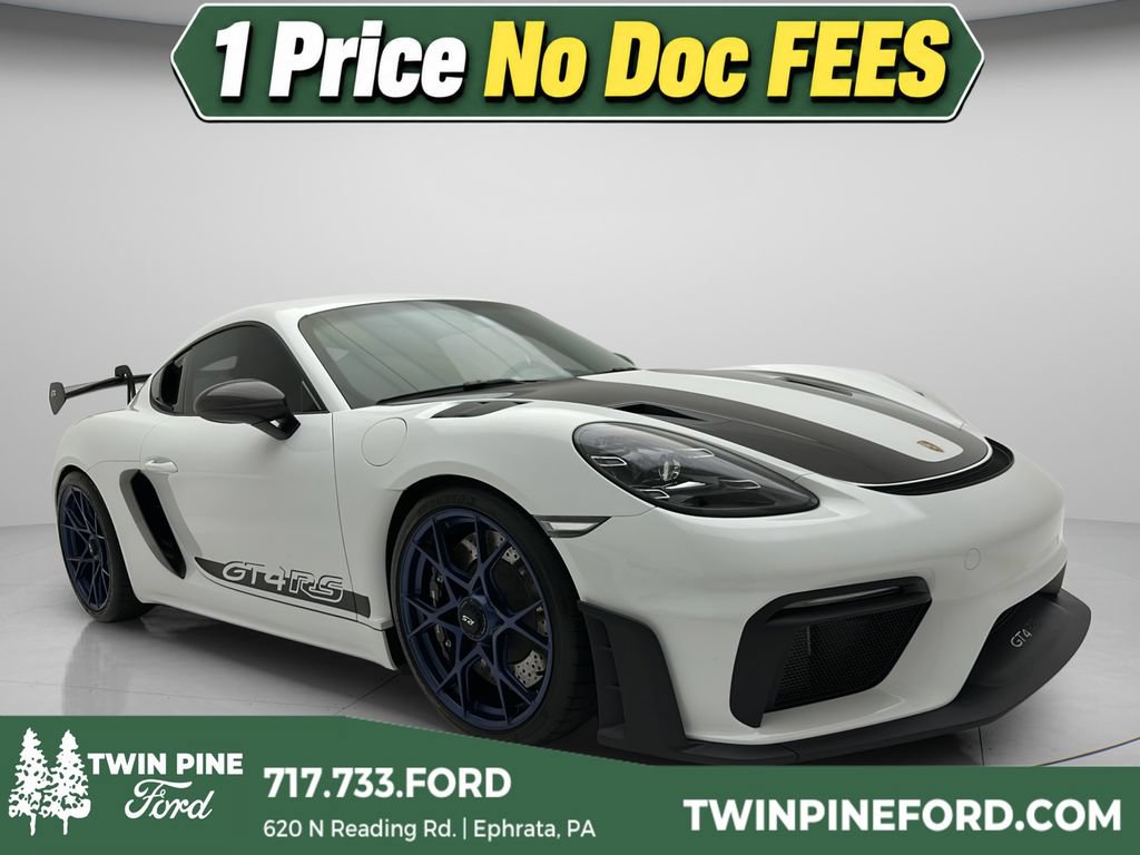 Used 2025 Porsche 718 Cayman GT4 RS w/ Weissach Package RWD image 1