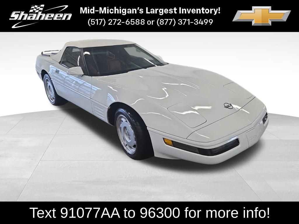 Used 1991 Chevrolet Corvette Convertible RWD image 1