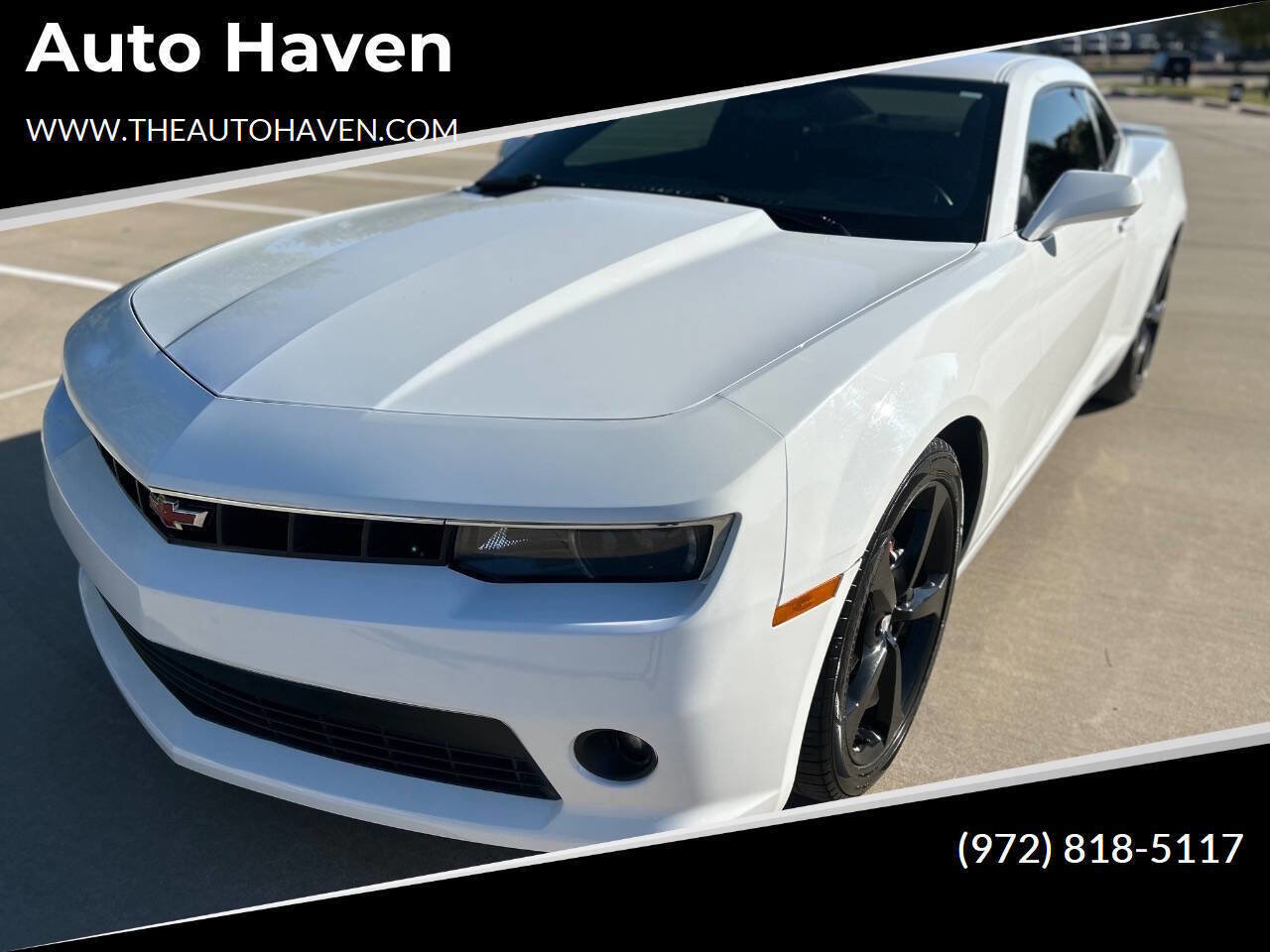 Used 2015 Chevrolet Camaro LT w/ RS Package RWD image 1