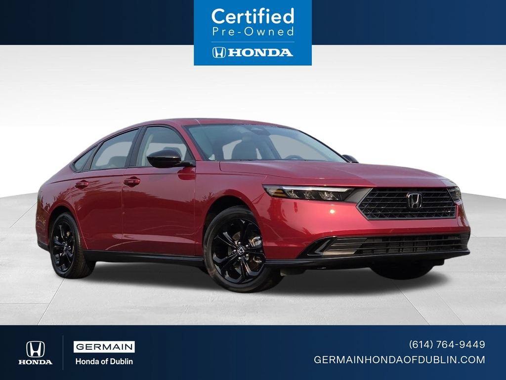 Certified 2025 Honda Accord SE