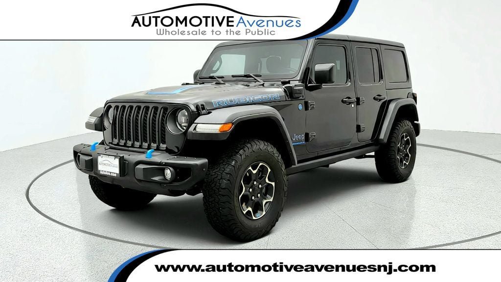 Used 2023 Jeep Wrangler Unlimited Rubicon 4xe w/ Steel Bumper Group AWD/4WD image 1