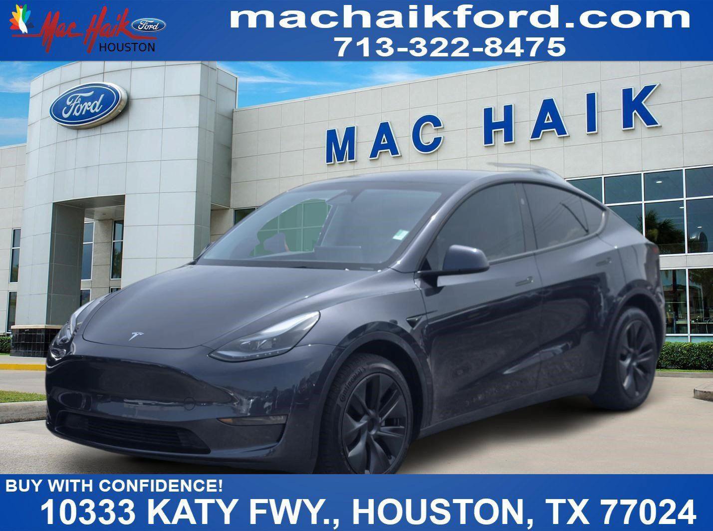 Used 2025 Tesla Model Y Long Range AWD/4WD image 1