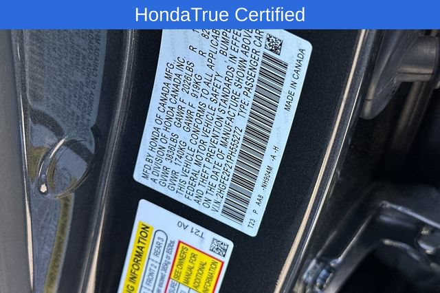 Certified 2023 Honda Civic LX image 23