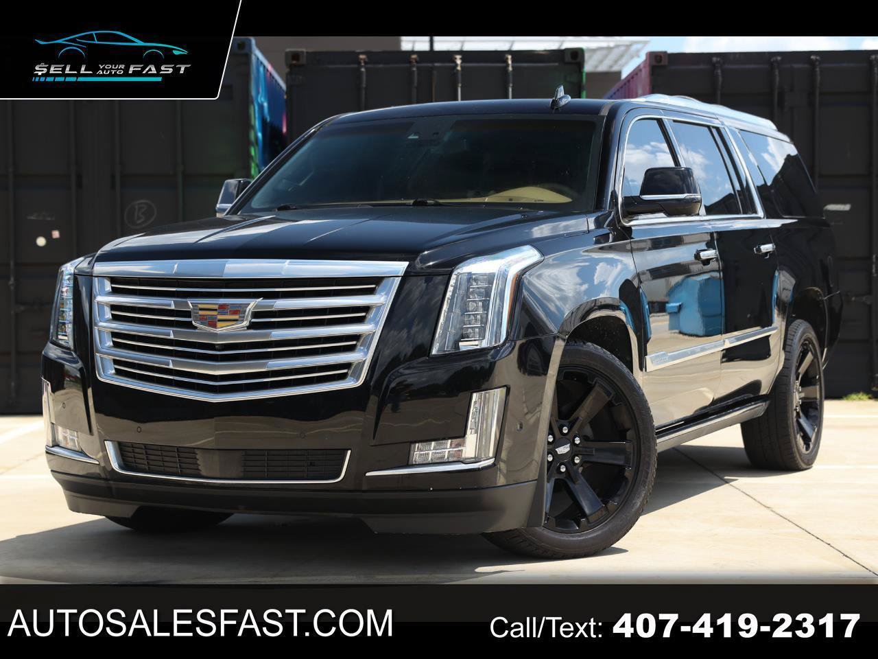 Used 2017 Cadillac Escalade ESV Platinum