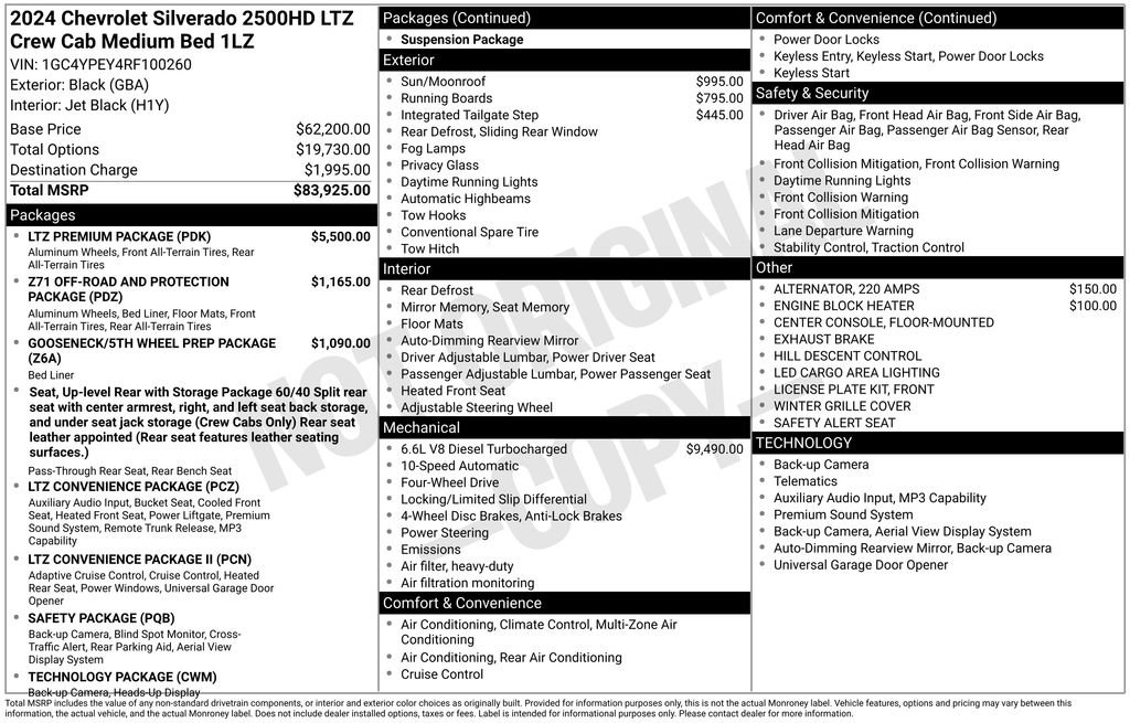 Used 2024 Chevrolet Silverado 2500 LTZ w/ LTZ Premium Package image 4