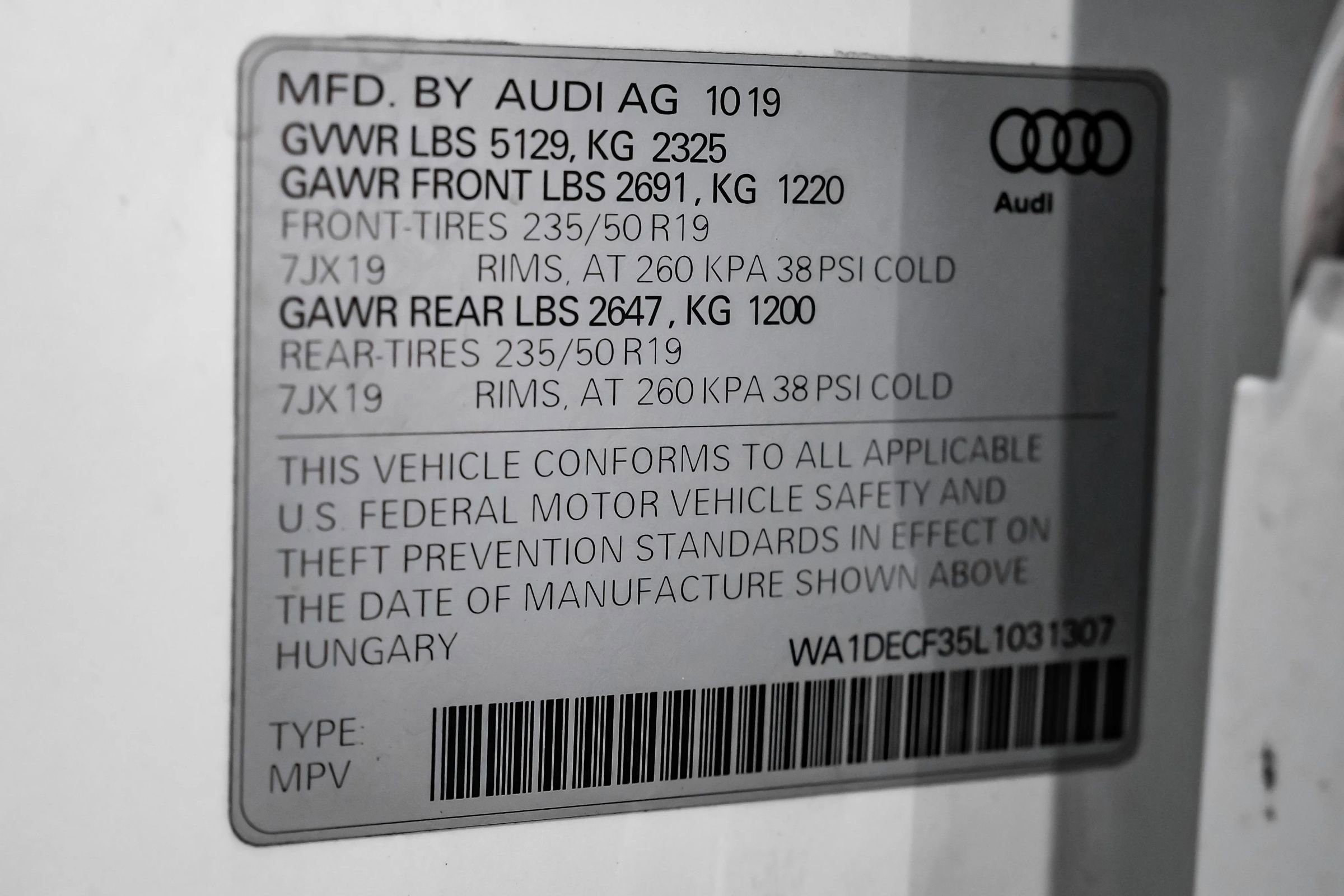 Used 2020 Audi Q3 2.0T Premium w/ Convenience Package AWD/4WD image 64
