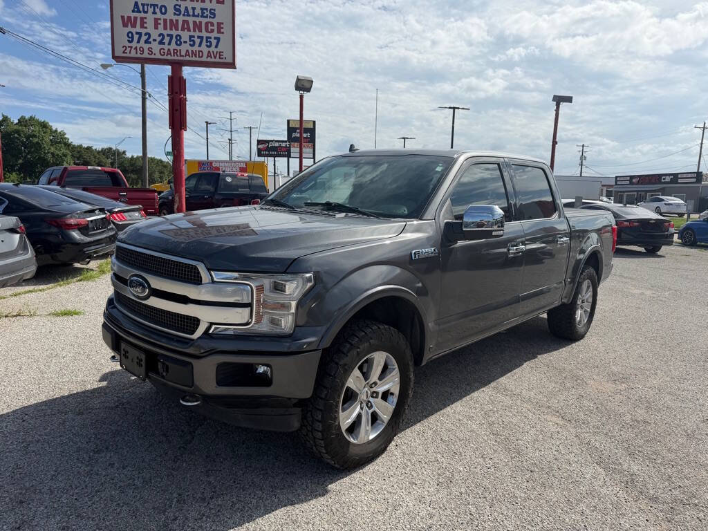 Used 2018 Ford F150 Platinum w/ Equipment Group 701A Luxury AWD/4WD image 3