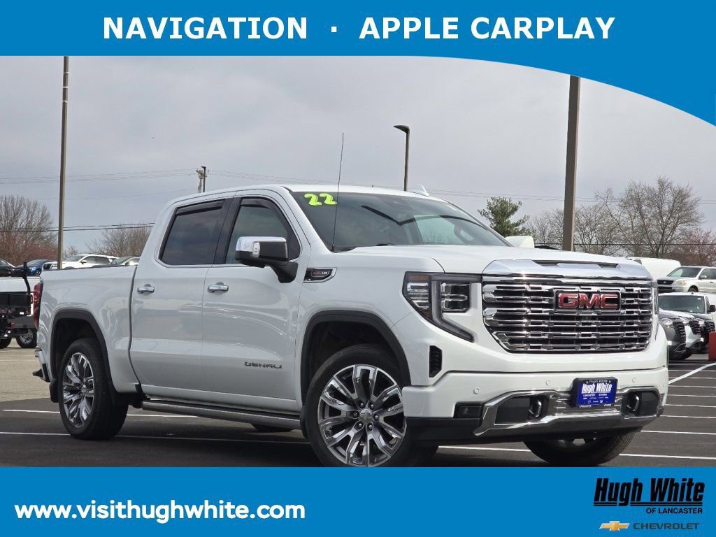 Used 2022 GMC Sierra 1500 Denali w/ Denali Reserve Package AWD/4WD image 1