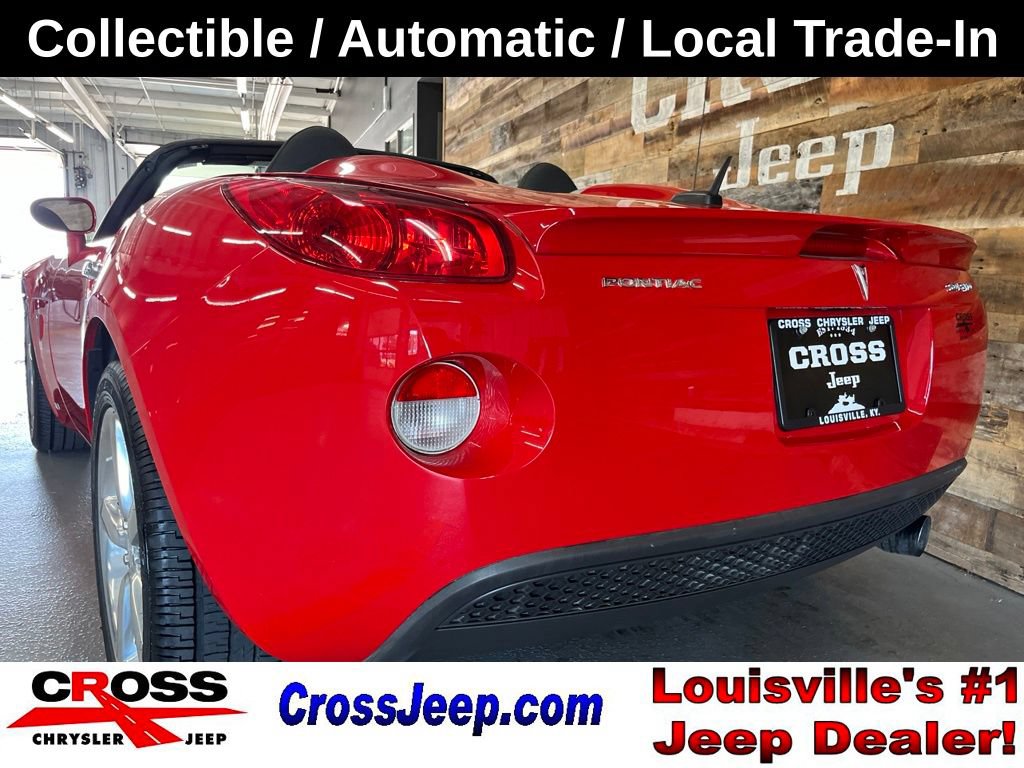 Used 2009 Pontiac Solstice Convertible w/ Preferred Package RWD image 21