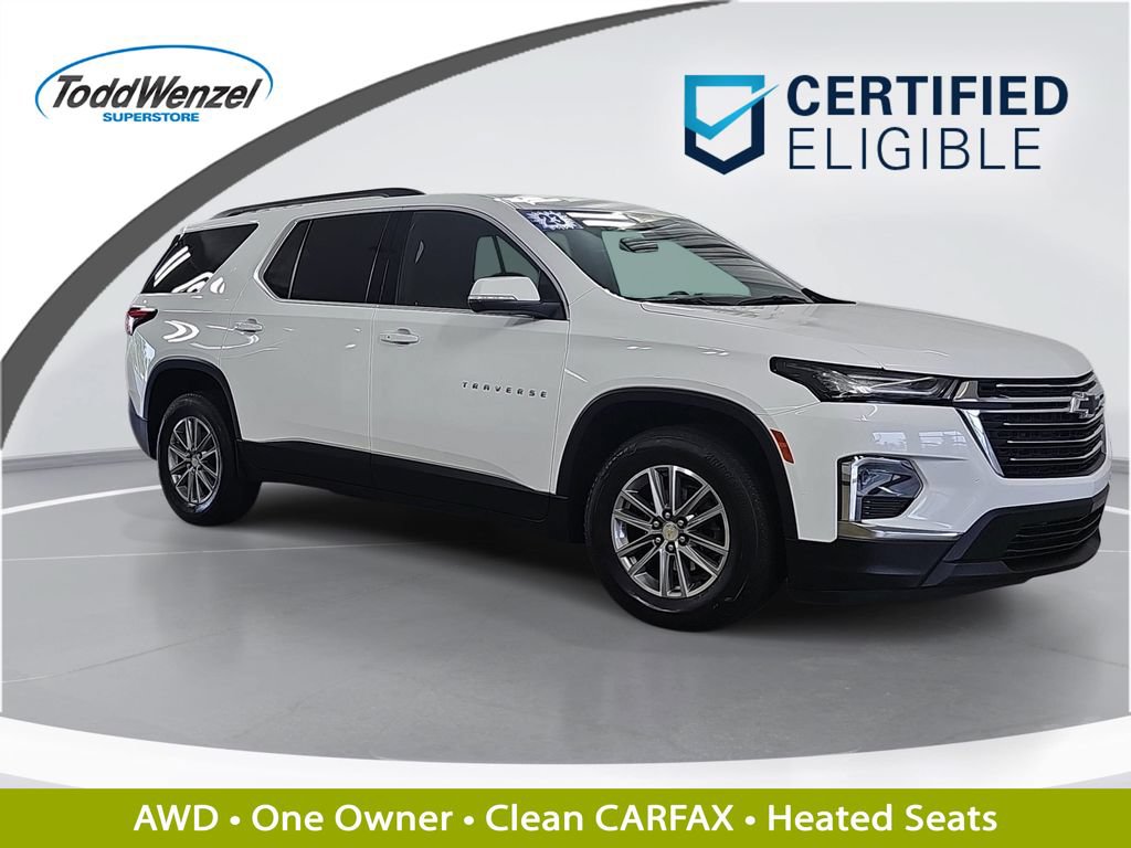 Certified 2023 Chevrolet Traverse LT w/ LPO, Floor Liner Package