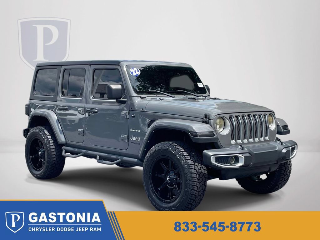 Used 2022 Jeep Wrangler Unlimited Sahara AWD/4WD image 1
