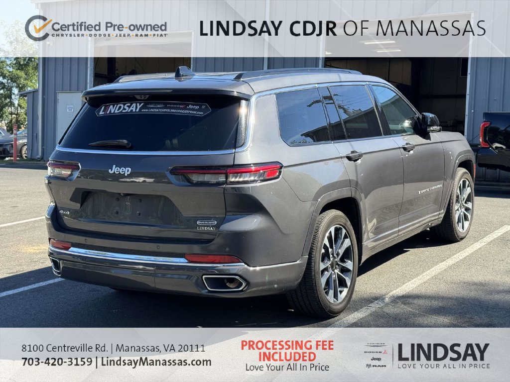 Used 2025 Jeep Grand Cherokee L Overland w/ Advanced Protech Group III AWD/4WD image 9