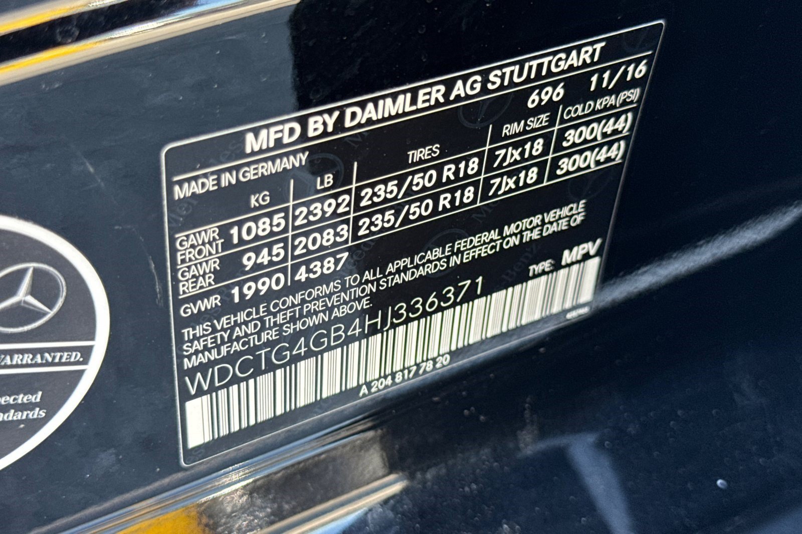 Certified 2017 Mercedes-Benz GLA 250 4MATIC image 19