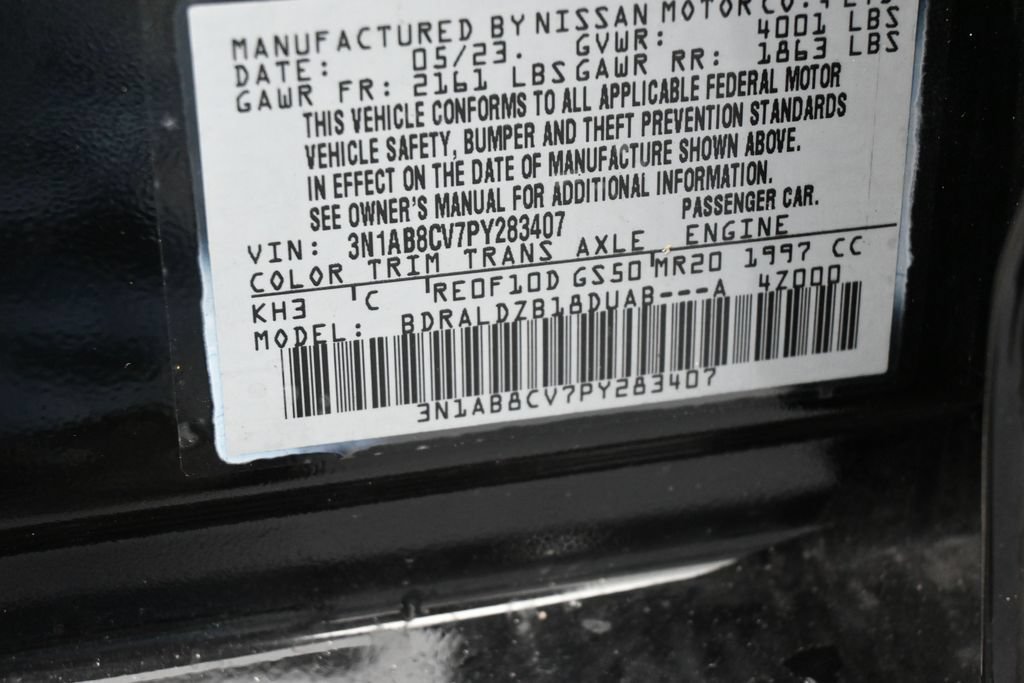 Used 2023 Nissan Sentra SV w/ SV Premium Package FWD image 17