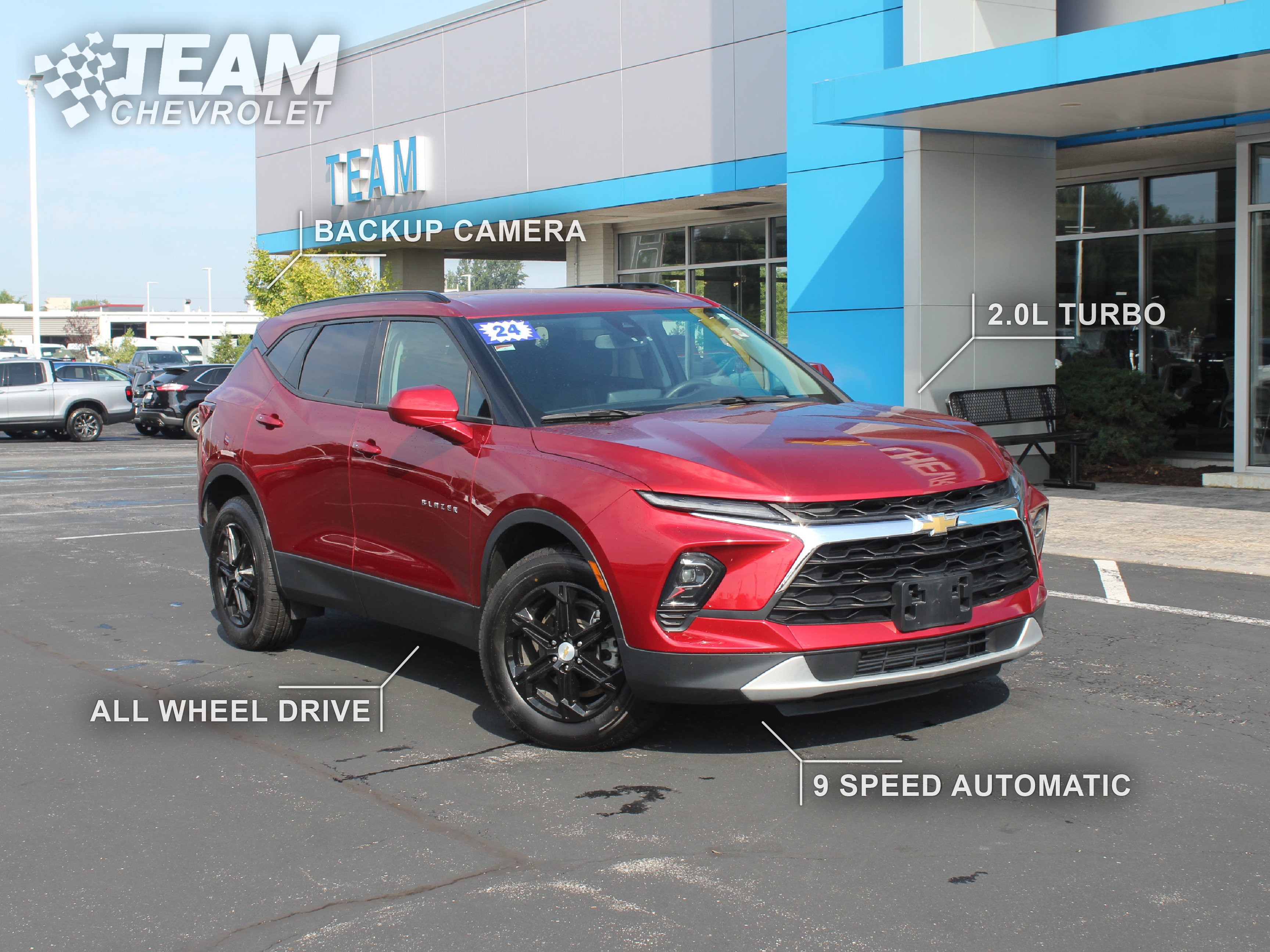 Used 2024 Chevrolet Blazer LT w/ Convenience Package AWD/4WD image 2