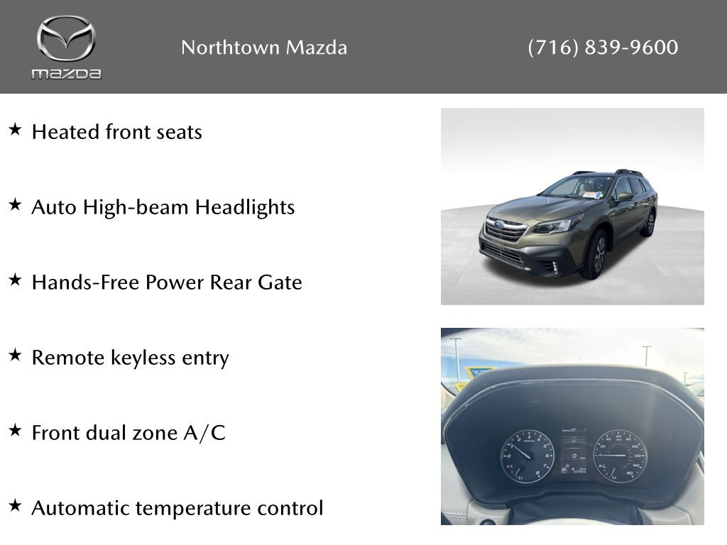 Used 2021 Subaru Outback Premium AWD/4WD image 2