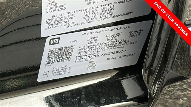 Used 2024 Chevrolet Silverado 1500 High Country w/ Midnight Edition image 32