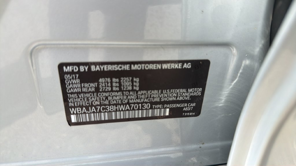 Used 2017 BMW 530i xDrive AWD/4WD image 29