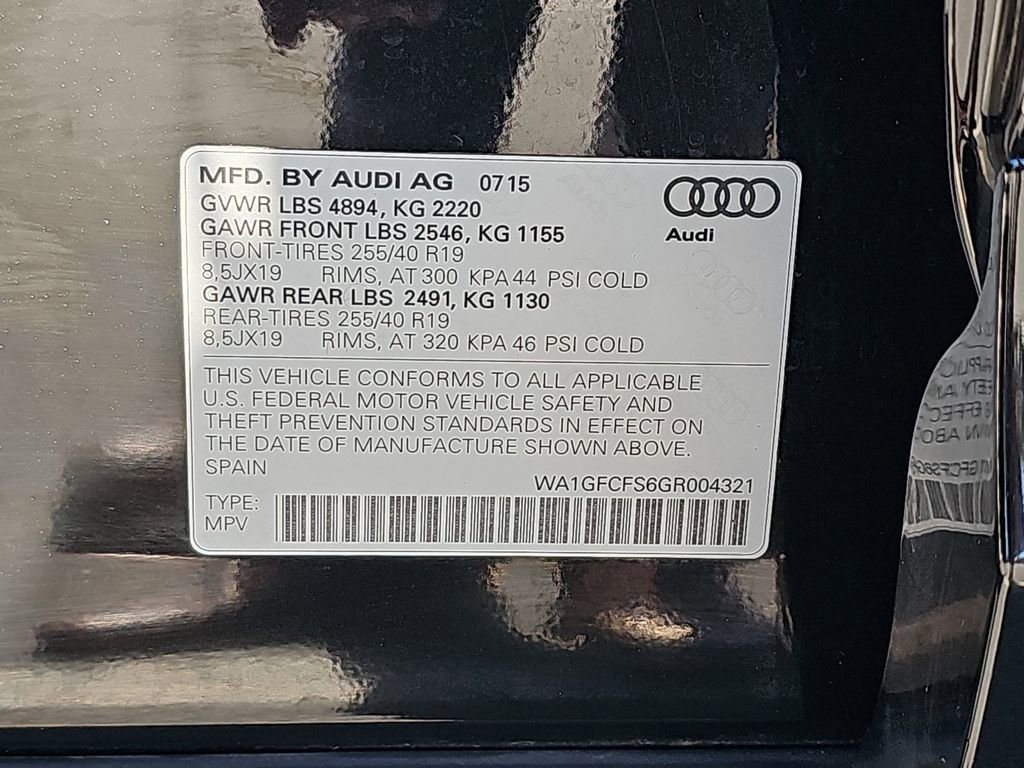 Used 2016 Audi Q3 2.0T Prestige w/ Prestige Package AWD/4WD image 39