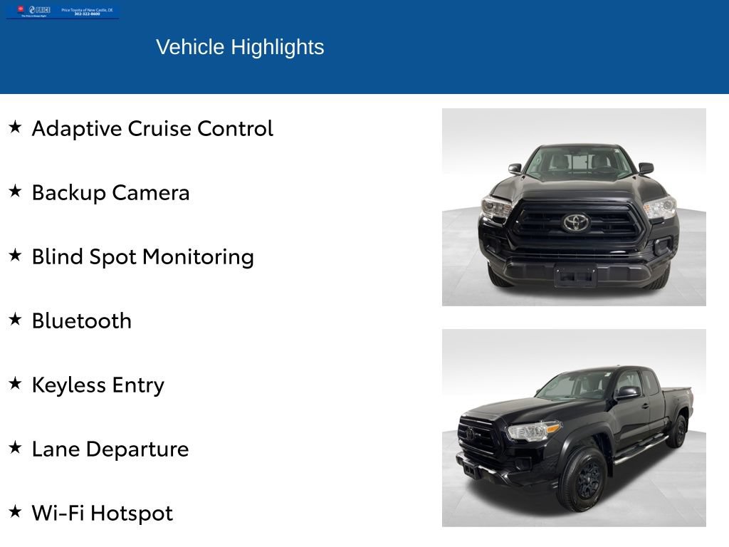 Used 2021 Toyota Tacoma SR w/ SX Package AWD/4WD image 2