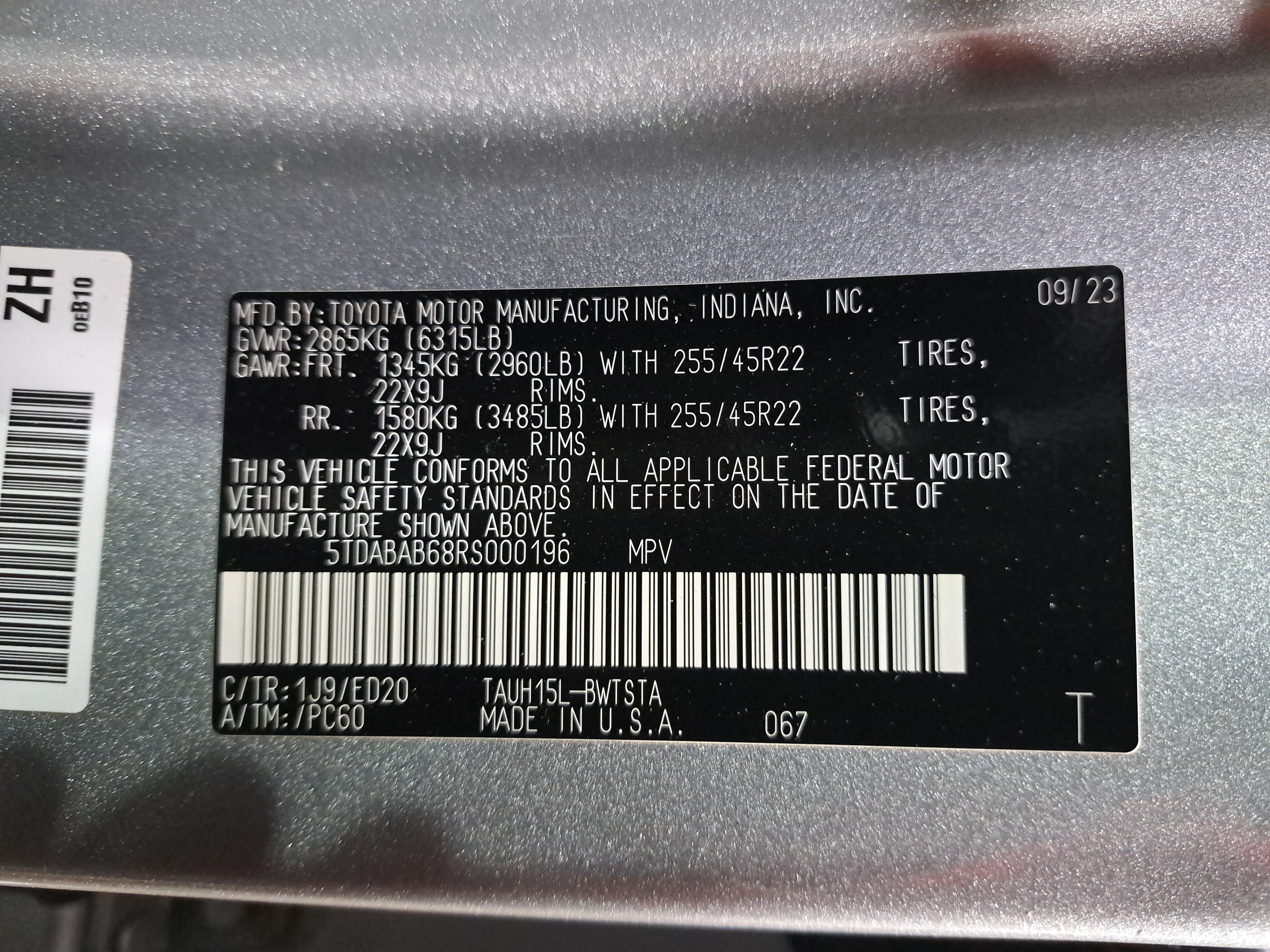 Used 2024 Lexus TX 500h AWD w/ Technology Package image 36