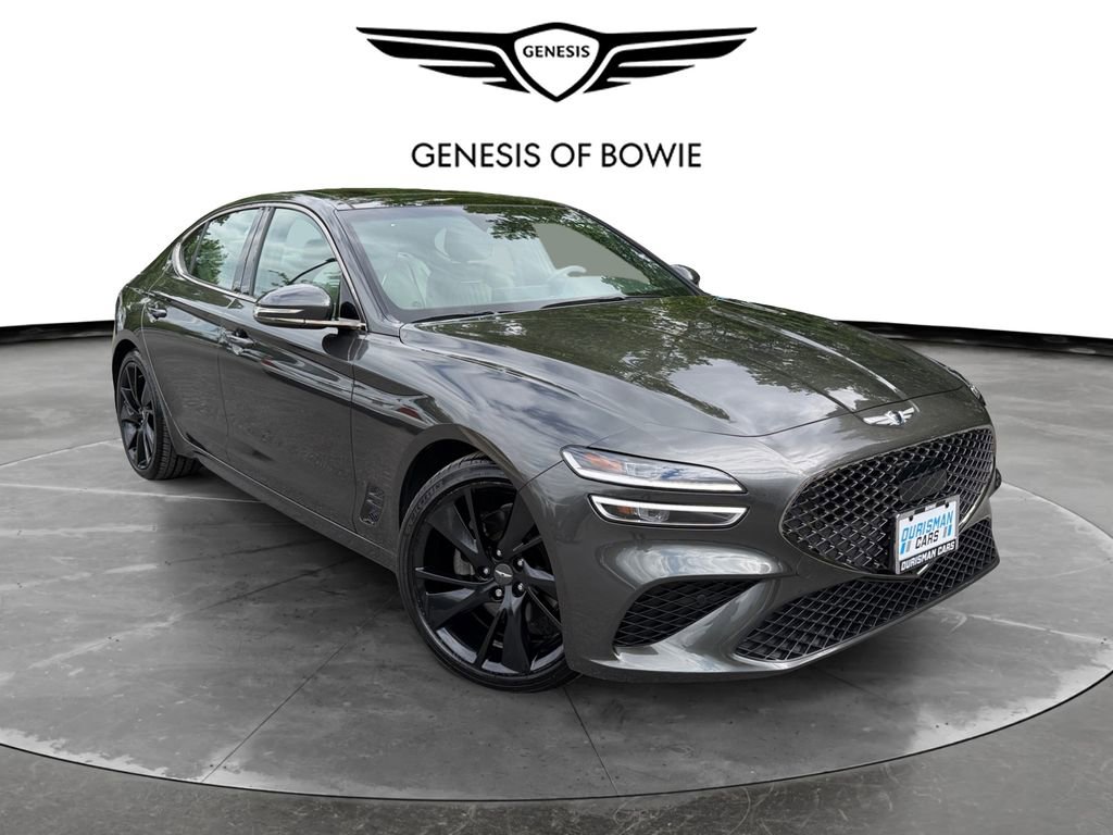 Used 2023 Genesis G70 2.0T w/ Sport Prestige Package RWD image 1